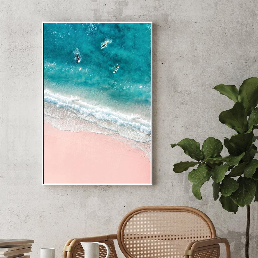 Summer Beach-by-Gal Pittel-wall-art-print-canvas-poster-framed-Gioia