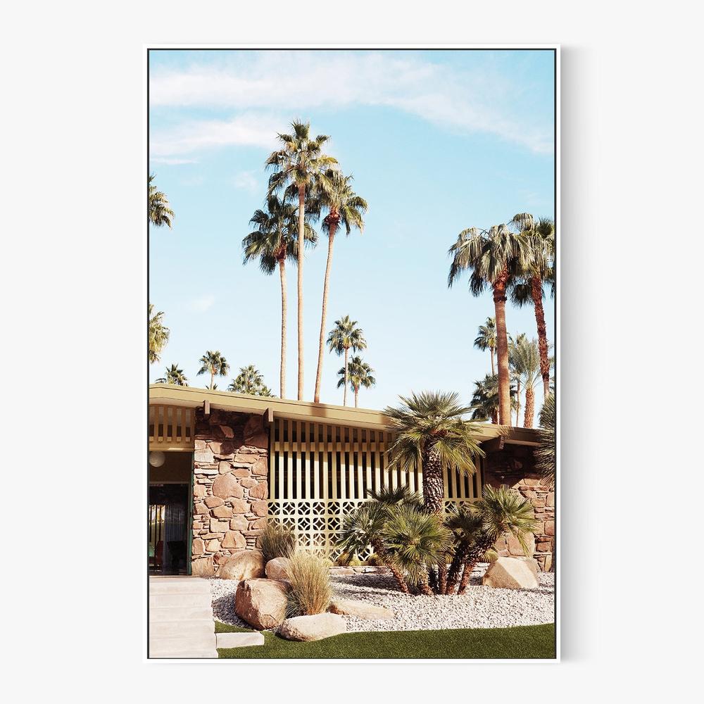 Summer Day At Palm Springs-by-Gal Pittel-wall-art-print-canvas-poster-framed-Gioia