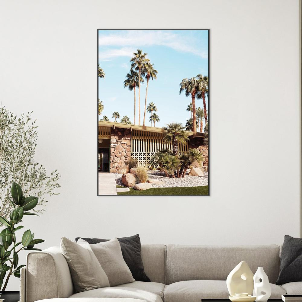 Summer Day At Palm Springs-by-Gal Pittel-wall-art-print-canvas-poster-framed-Gioia