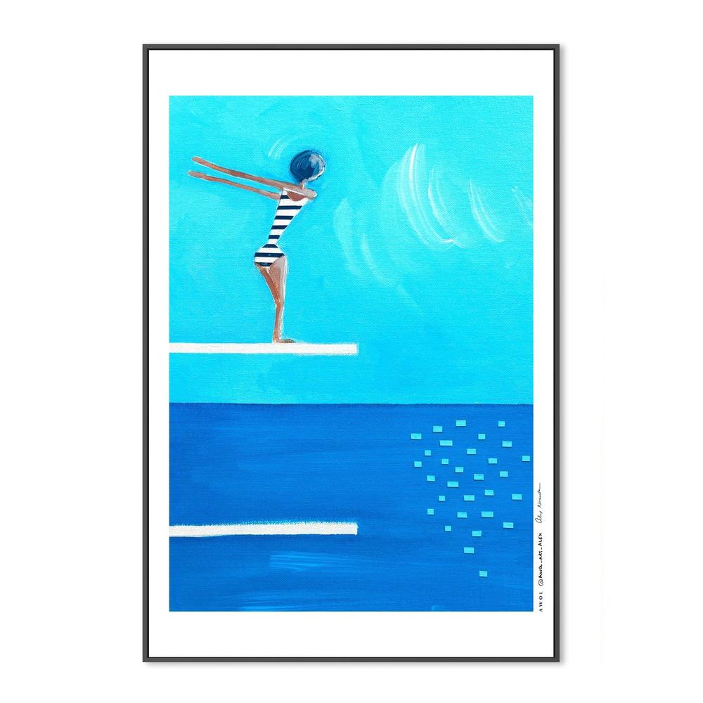 Summer Dive-by-Alex Nereuta-wall-art-print-canvas-poster-framed-Gioia