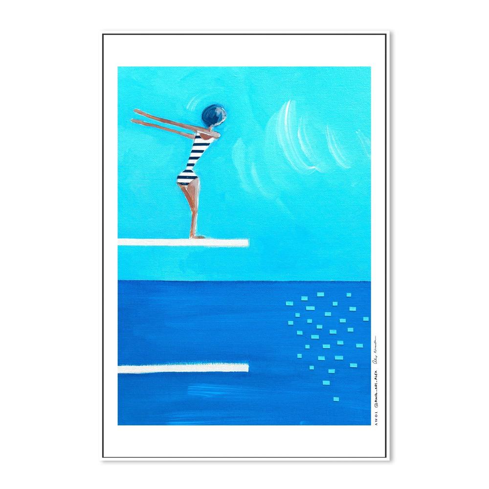 Summer Dive-by-Alex Nereuta-wall-art-print-canvas-poster-framed-Gioia