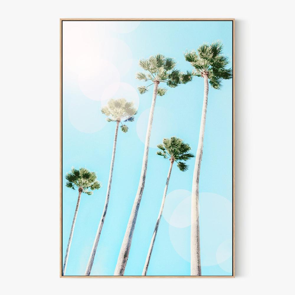 Summer Palms-by-Gal Pittel-wall-art-print-canvas-poster-framed-Gioia