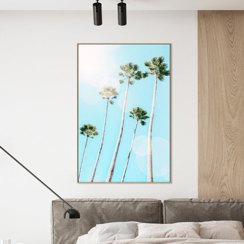 Summer Palms-by-Gal Pittel-wall-art-print-canvas-poster-framed-Gioia