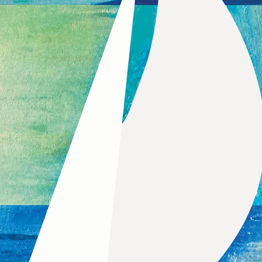 Summer Sailboat Beach-by-Alex Nereuta-wall-art-print-canvas-poster-framed-Gioia