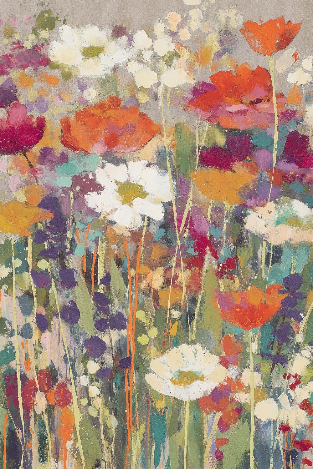 Summer Wildflower Garden, Style B-by-Jordão de Abreu-wall-art-print-canvas-poster-framed-Gioia
