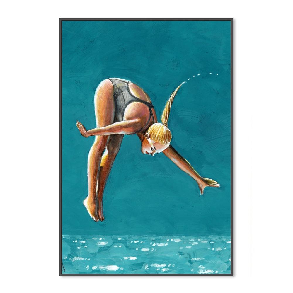 Sunlight Diver-by-Sarah Morrissette-wall-art-print-canvas-poster-framed-Gioia