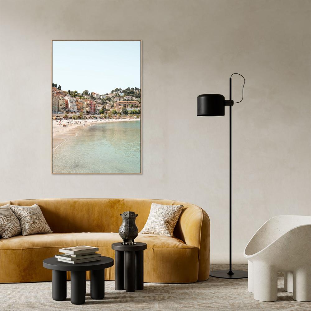 Sunny Mediterranean Coast-by-Henrike Schenk-wall-art-print-canvas-poster-framed-Gioia