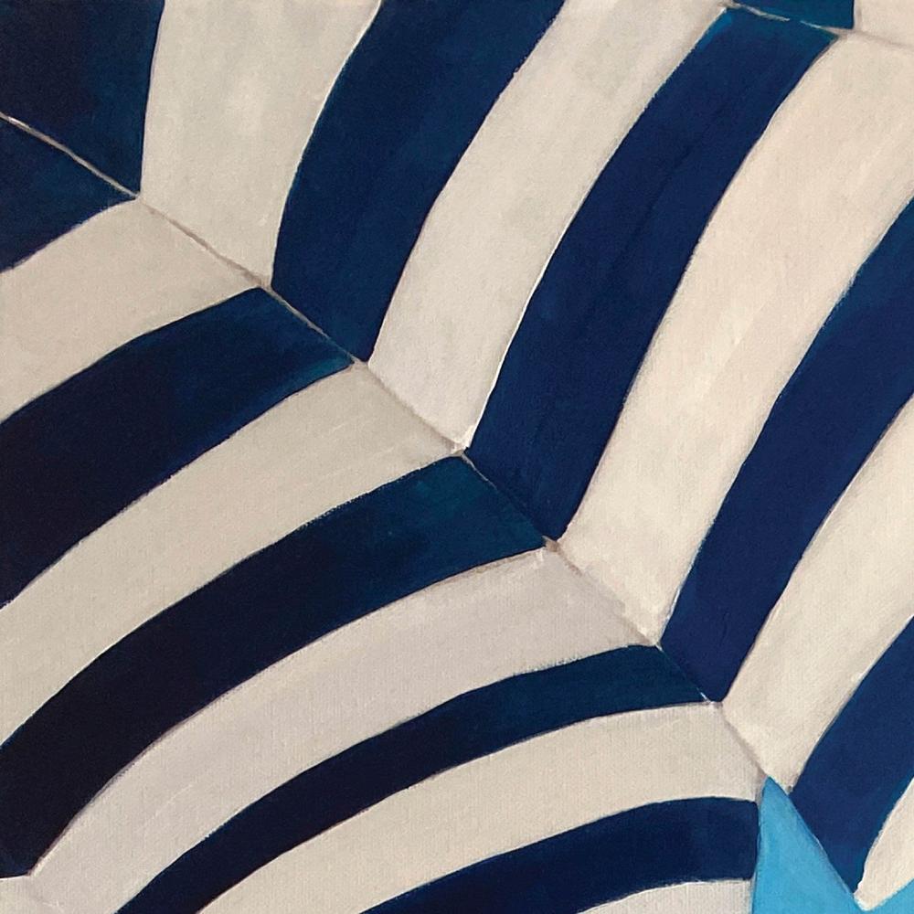 Sunny Striped Beach-by-Alex Nereuta-wall-art-print-canvas-poster-framed-Gioia