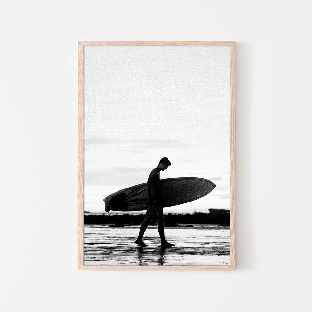 Surf Boy-by-Gal Pittel-wall-art-print-canvas-poster-framed-Gioia