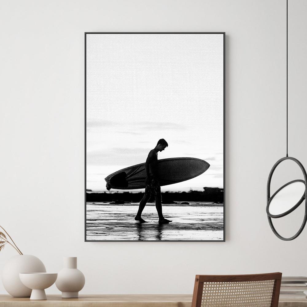 Surf Boy-by-Gal Pittel-wall-art-print-canvas-poster-framed-Gioia