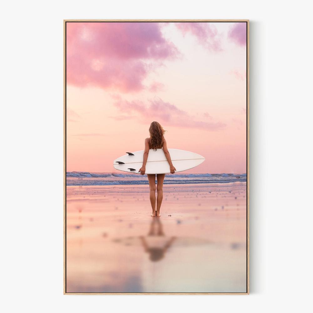 Surf Dream-by-Gal Pittel-wall-art-print-canvas-poster-framed-Gioia