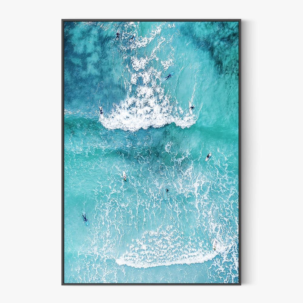 Surf Mood-by-Gal Pittel-wall-art-print-canvas-poster-framed-Gioia