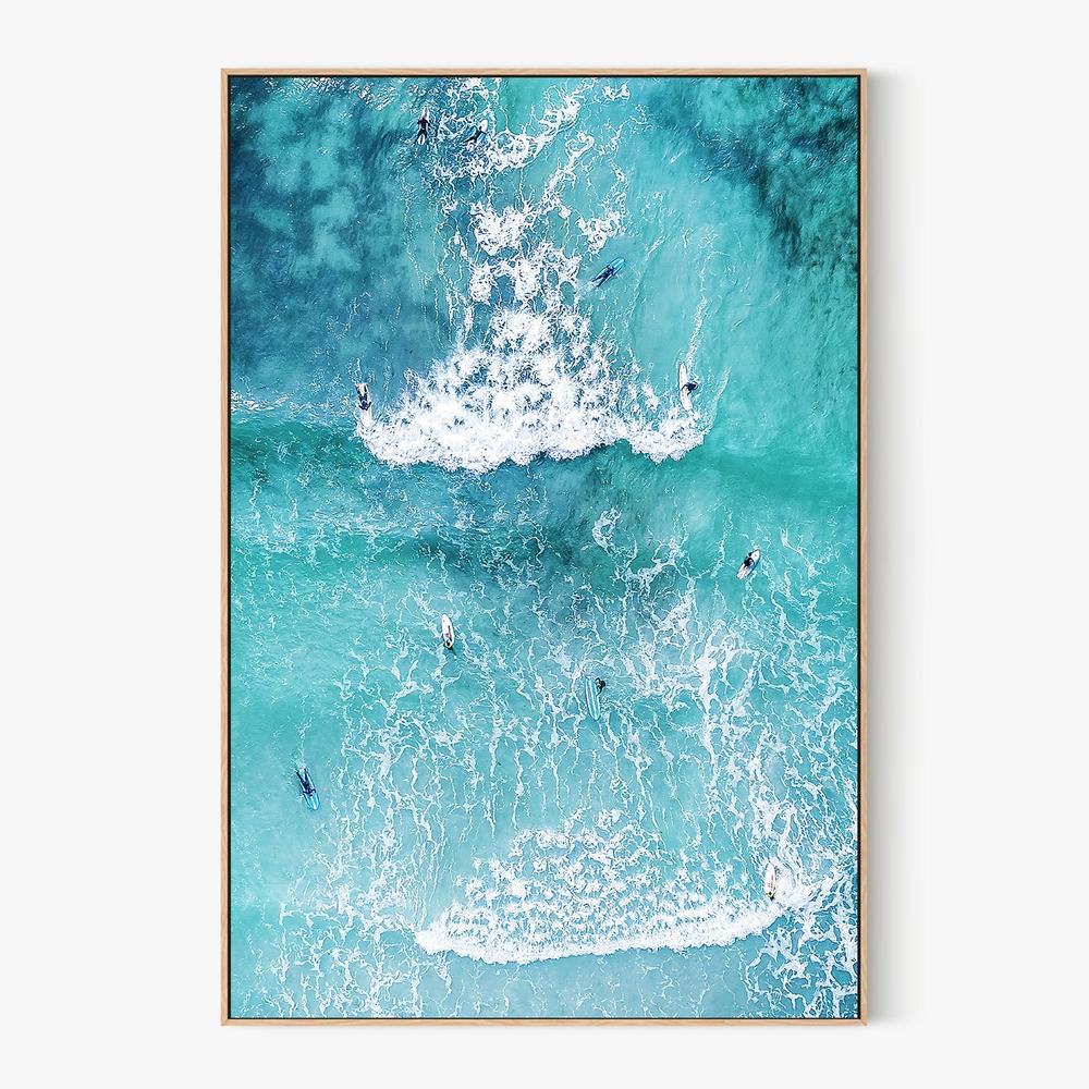 Surf Mood-by-Gal Pittel-wall-art-print-canvas-poster-framed-Gioia