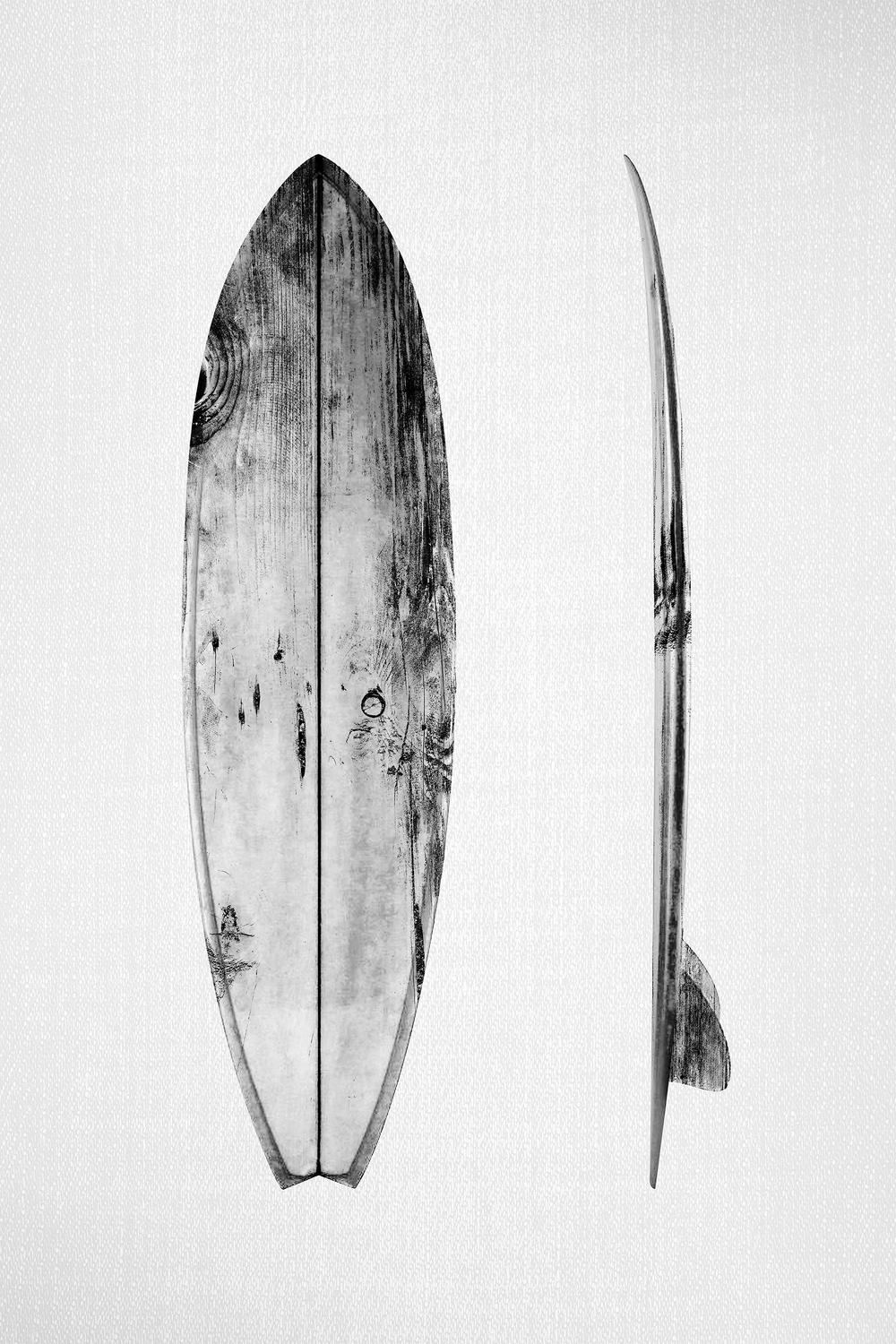Surfboard-by-Gal Pittel-wall-art-print-canvas-poster-framed-Gioia