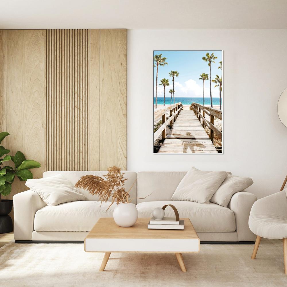 Surfers Broadwalk-by-Gal Pittel-wall-art-print-canvas-poster-framed-Gioia