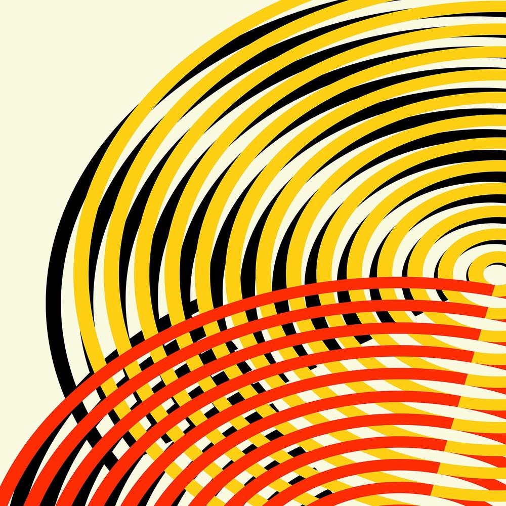 Swirling Optical Circles-by-Petr Strnad-wall-art-print-canvas-poster-framed-Gioia