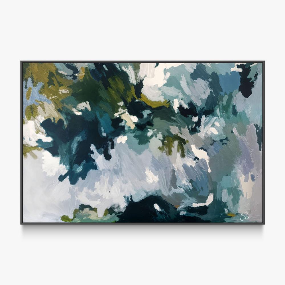 Swirling Organic Colors-by-Edie-wall-art-print-canvas-poster-framed-Gioia