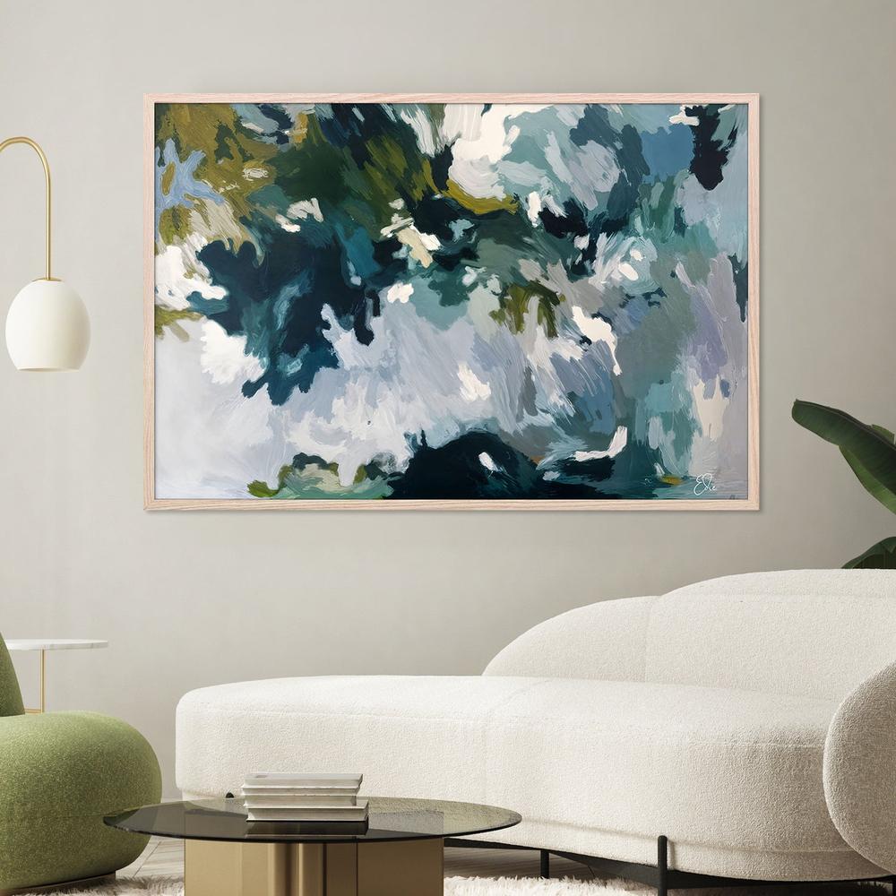 Swirling Organic Colors-by-Edie-wall-art-print-canvas-poster-framed-Gioia