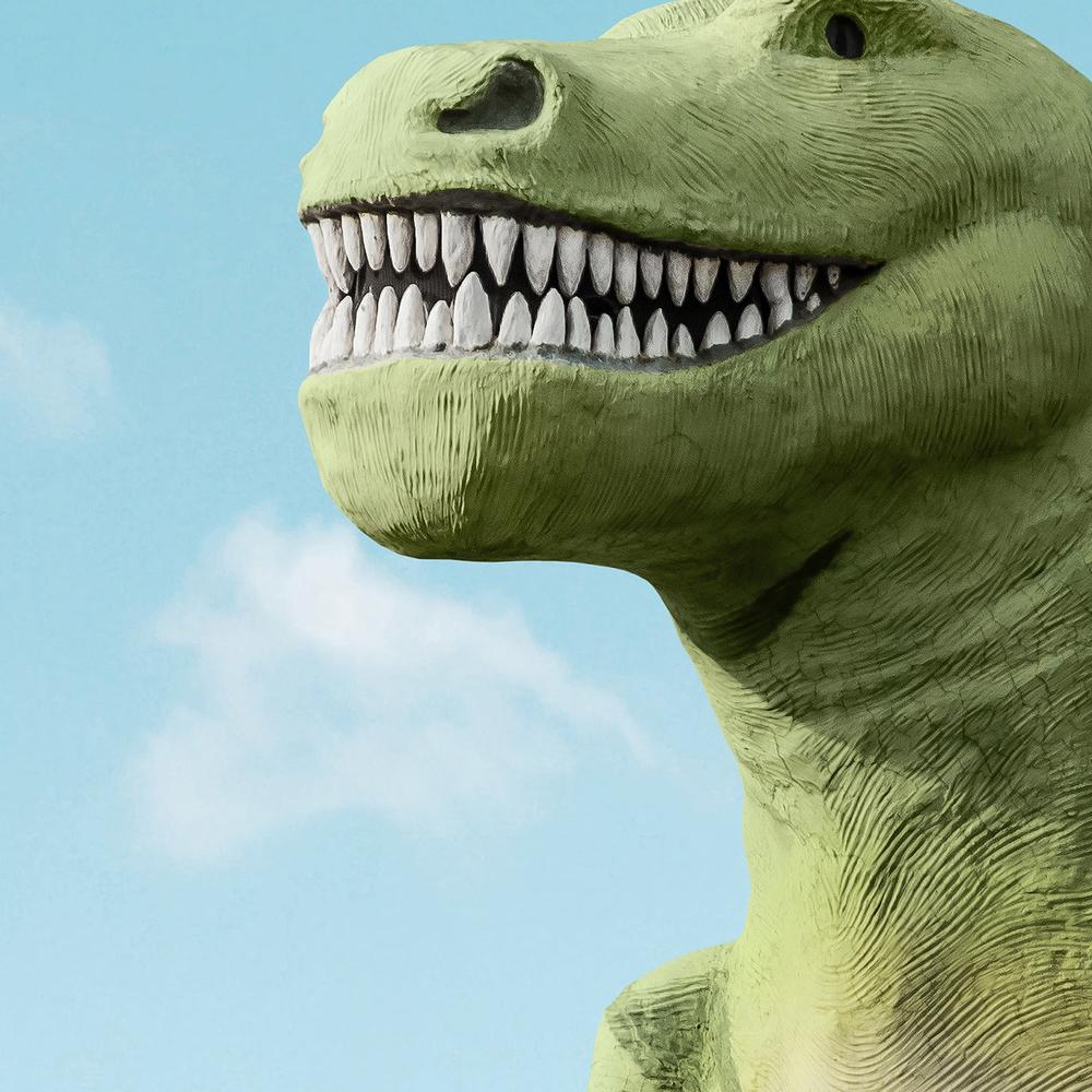 T-Rex-by-Gal Pittel-wall-art-print-canvas-poster-framed-Gioia