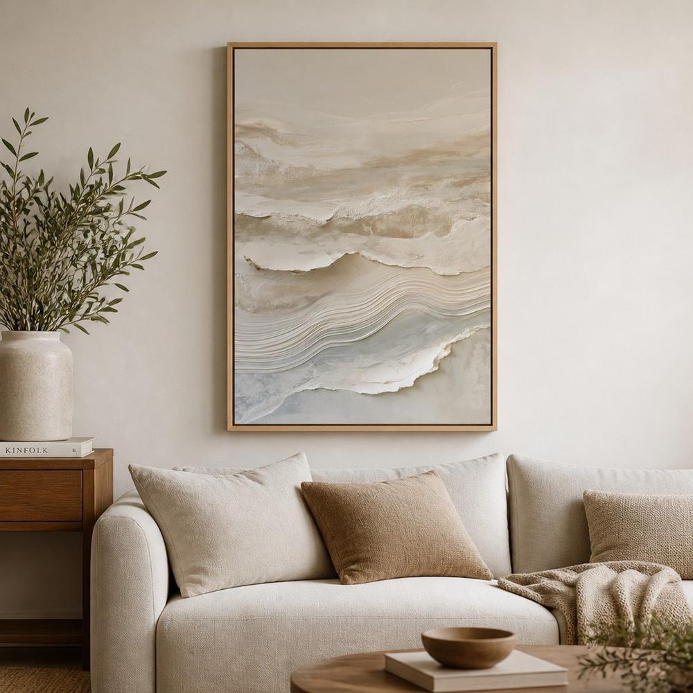 Textured Sand Waves-by-Stephanie Jeuffroy-wall-art-print-canvas-poster-framed-Gioia