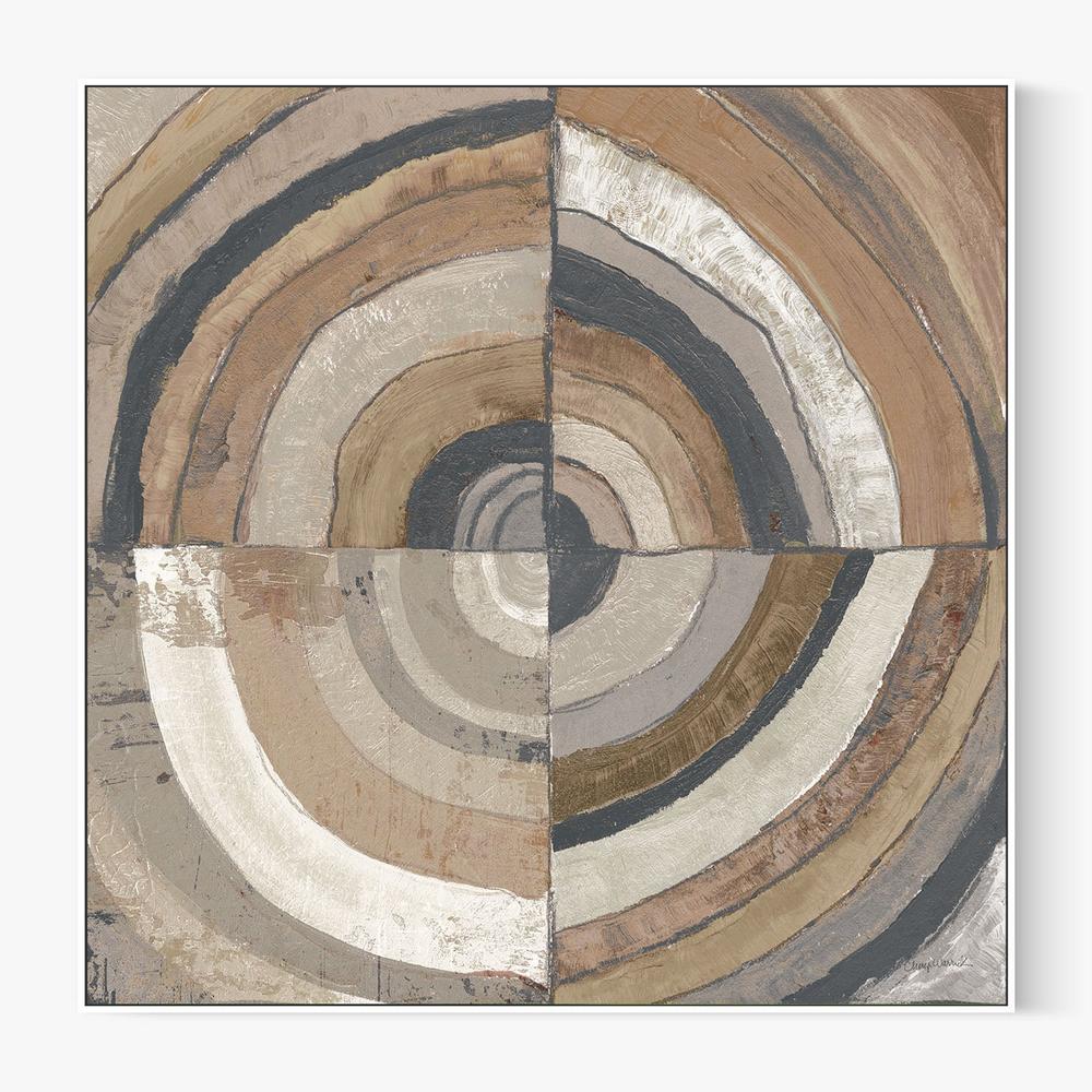 The Center, Style A, Abstract Crop Dark-by-Cheryl Warrick-wall-art-print-canvas-poster-framed-Gioia