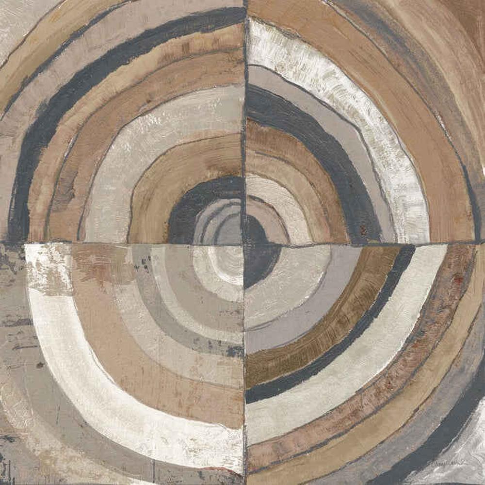 The Center, Style A & B, Abstract Crop Dark, Set Of 2-by-Cheryl Warrick-wall-art-print-canvas-poster-framed-Gioia