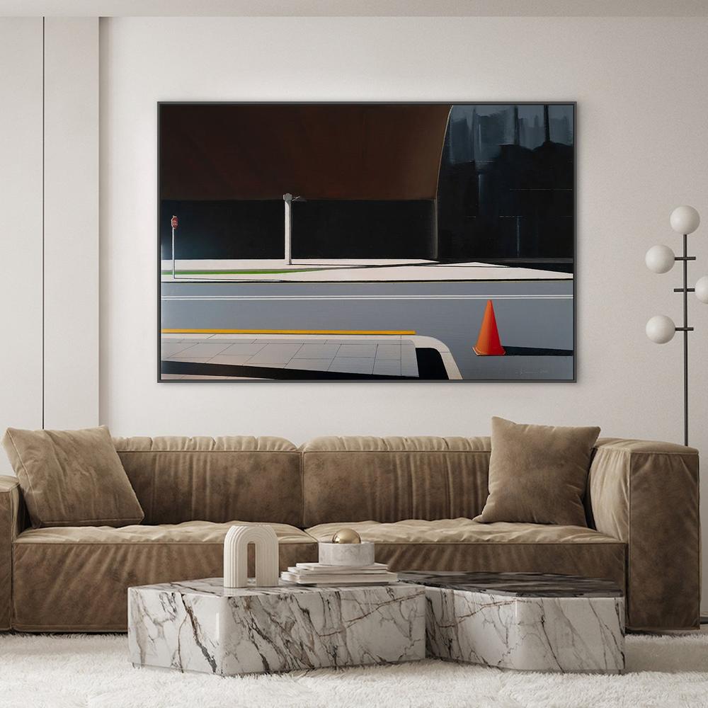 The Hungry Mile-by-Nigel Bailey Original Art-wall-art-print-canvas-poster-framed-Gioia