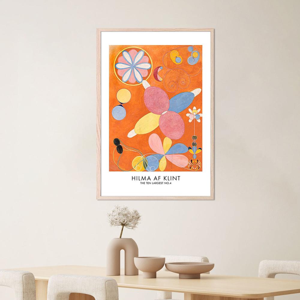 The Ten Largest No.4 Poster-by-Hilma Af Klint-wall-art-print-canvas-poster-framed-Gioia