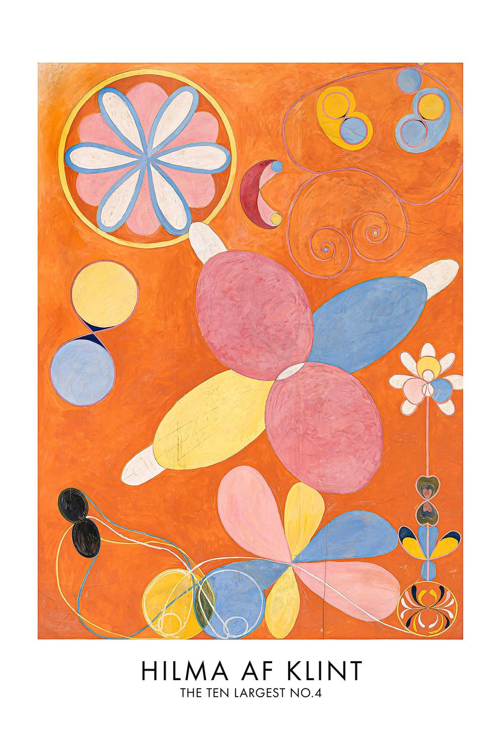 The Ten Largest No.4 Poster-by-Hilma Af Klint-wall-art-print-canvas-poster-framed-Gioia