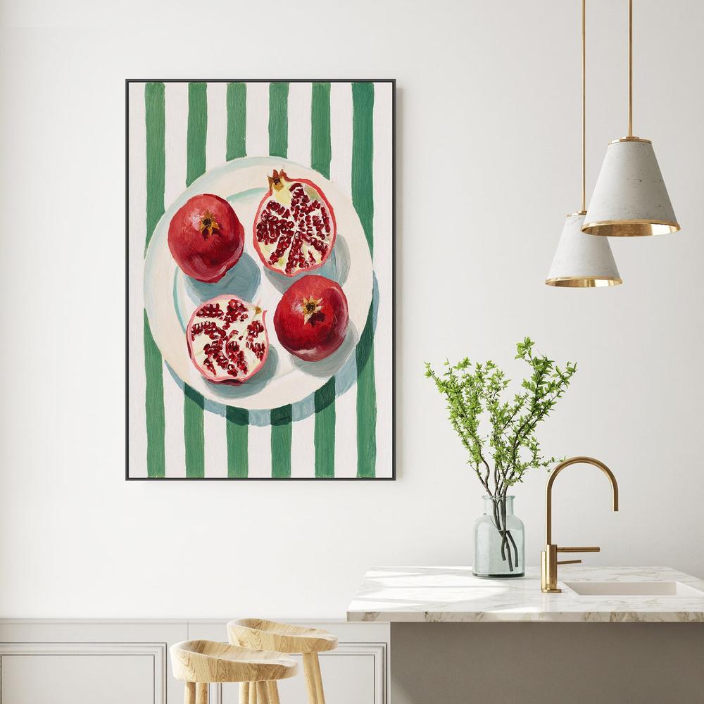 Three Pomegranates-by-Lady Hana-wall-art-print-canvas-poster-framed-Gioia