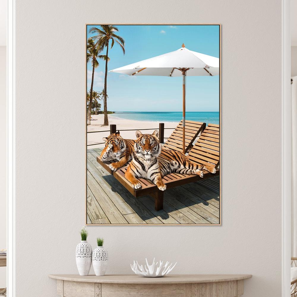 Tigers Tan Time-by-Gal Pittel-wall-art-print-canvas-poster-framed-Gioia