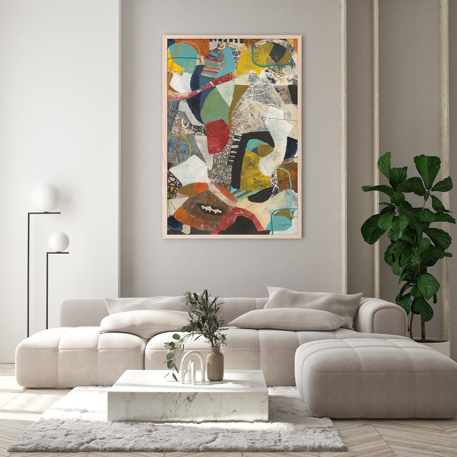 Tilt-by-Cheryl Warrick-wall-art-print-canvas-poster-framed-Gioia