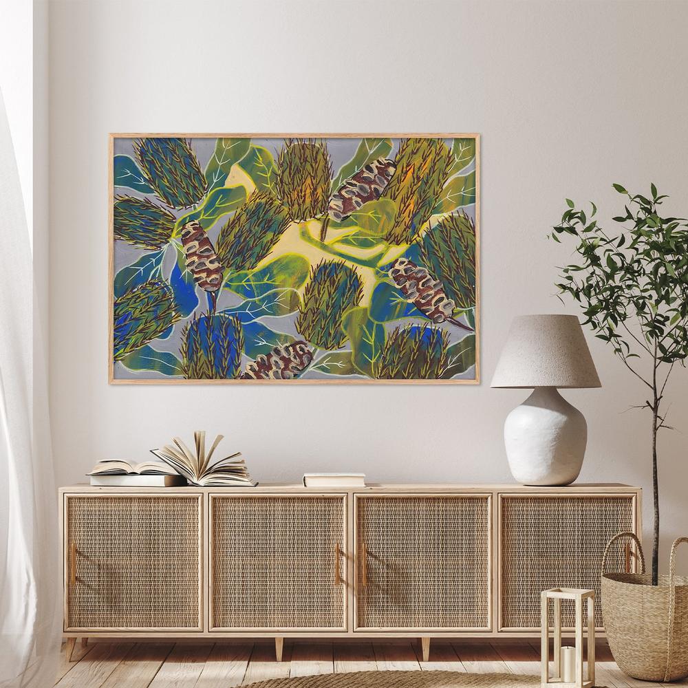 Tree Banksia-by-Lisa Schmidt-wall-art-print-canvas-poster-framed-Gioia