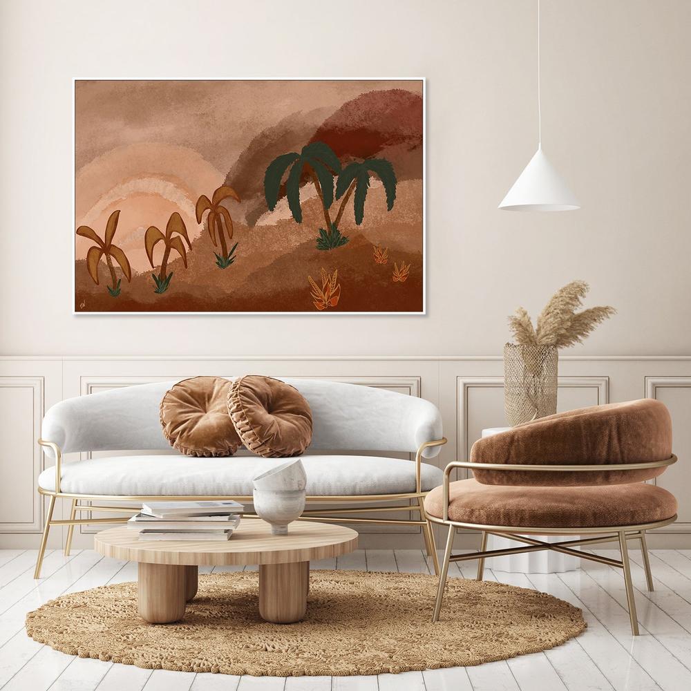 Tropical Echo-by-Carrie Welsh-wall-art-print-canvas-poster-framed-Gioia