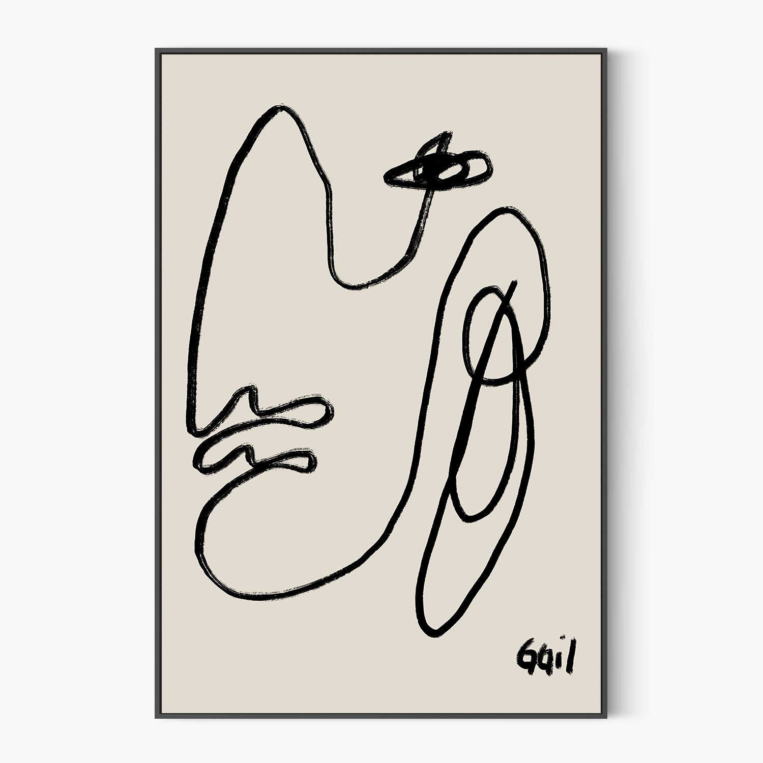 UN DIA A LA VEZ-by-Giovanna Gil Alves-wall-art-print-canvas-poster-framed-Gioia