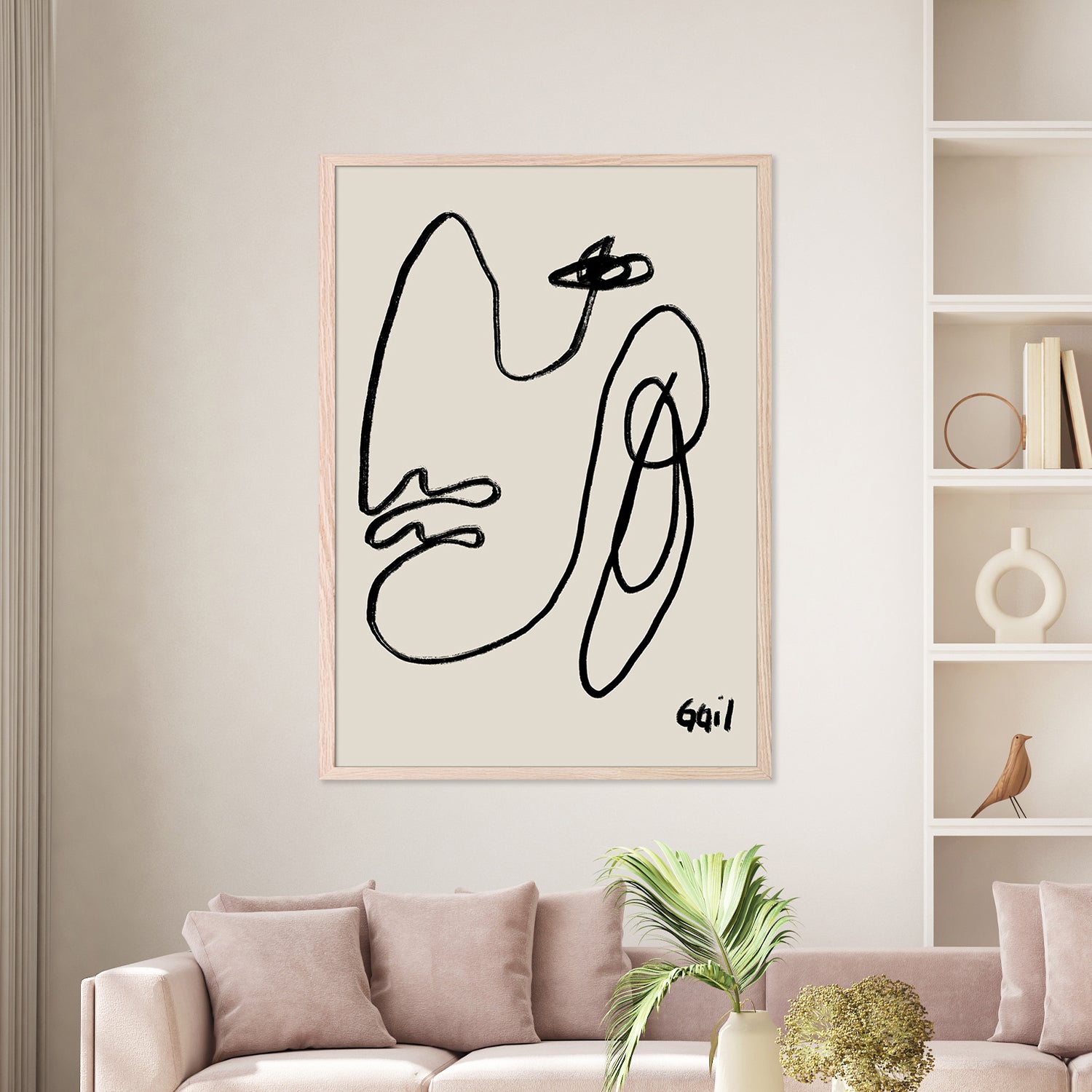 UN DIA A LA VEZ-by-Giovanna Gil Alves-wall-art-print-canvas-poster-framed-Gioia