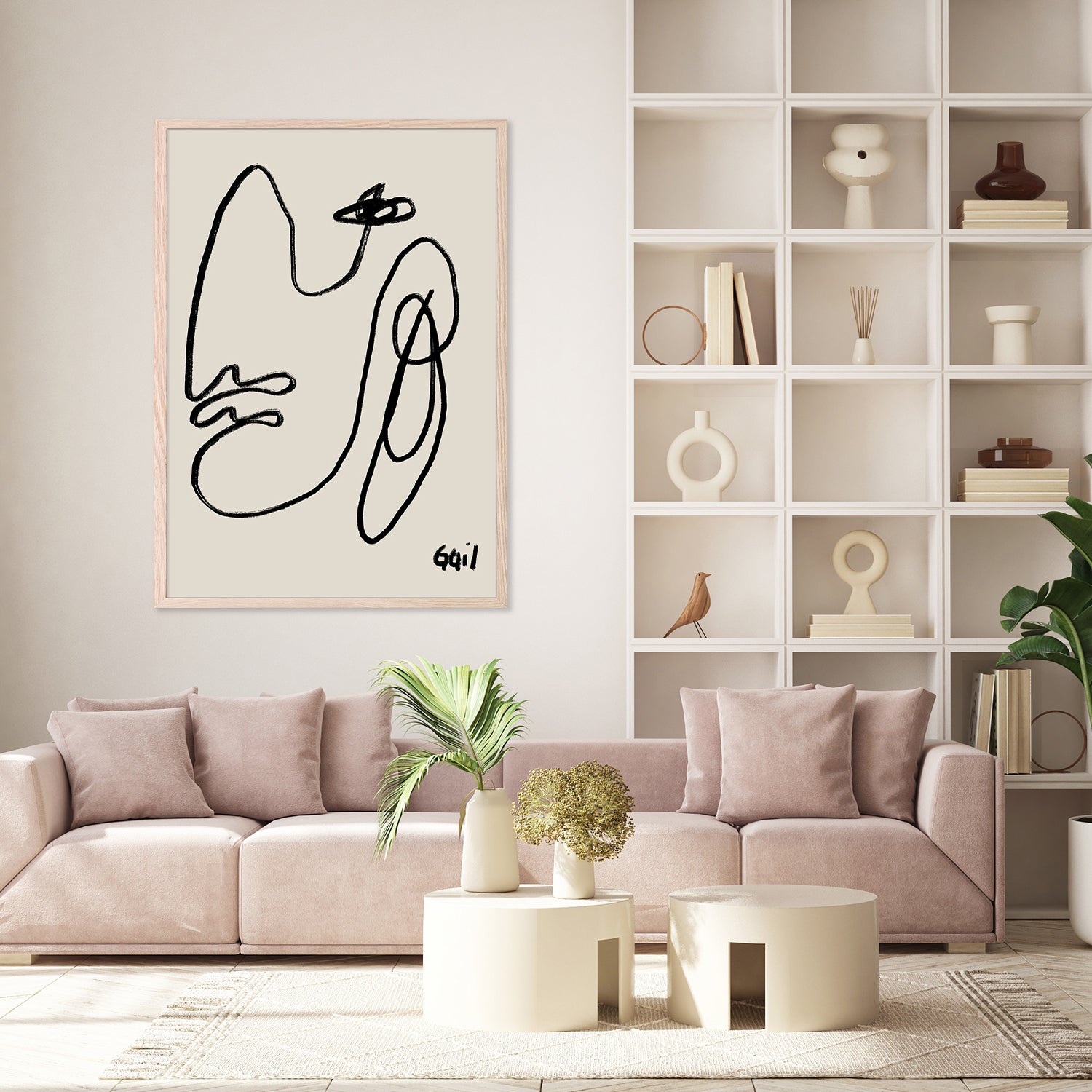 UN DIA A LA VEZ-by-Giovanna Gil Alves-wall-art-print-canvas-poster-framed-Gioia