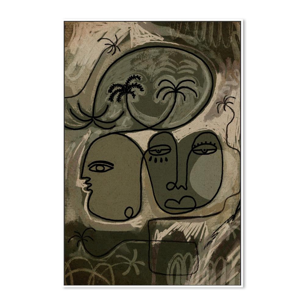 Unwind Along the Palm Path-by-Shatha Al Dafai-wall-art-print-canvas-poster-framed-Gioia
