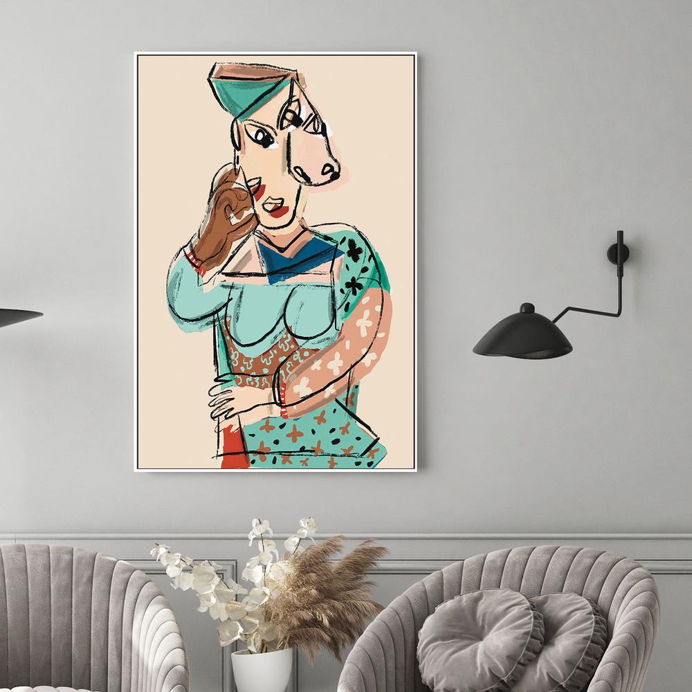 USTED ES-by-Giovanna Gil Alves-wall-art-print-canvas-poster-framed-Gioia
