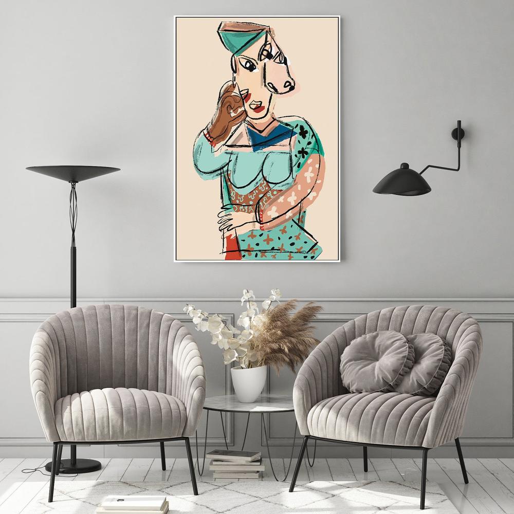 USTED ES-by-Giovanna Gil Alves-wall-art-print-canvas-poster-framed-Gioia