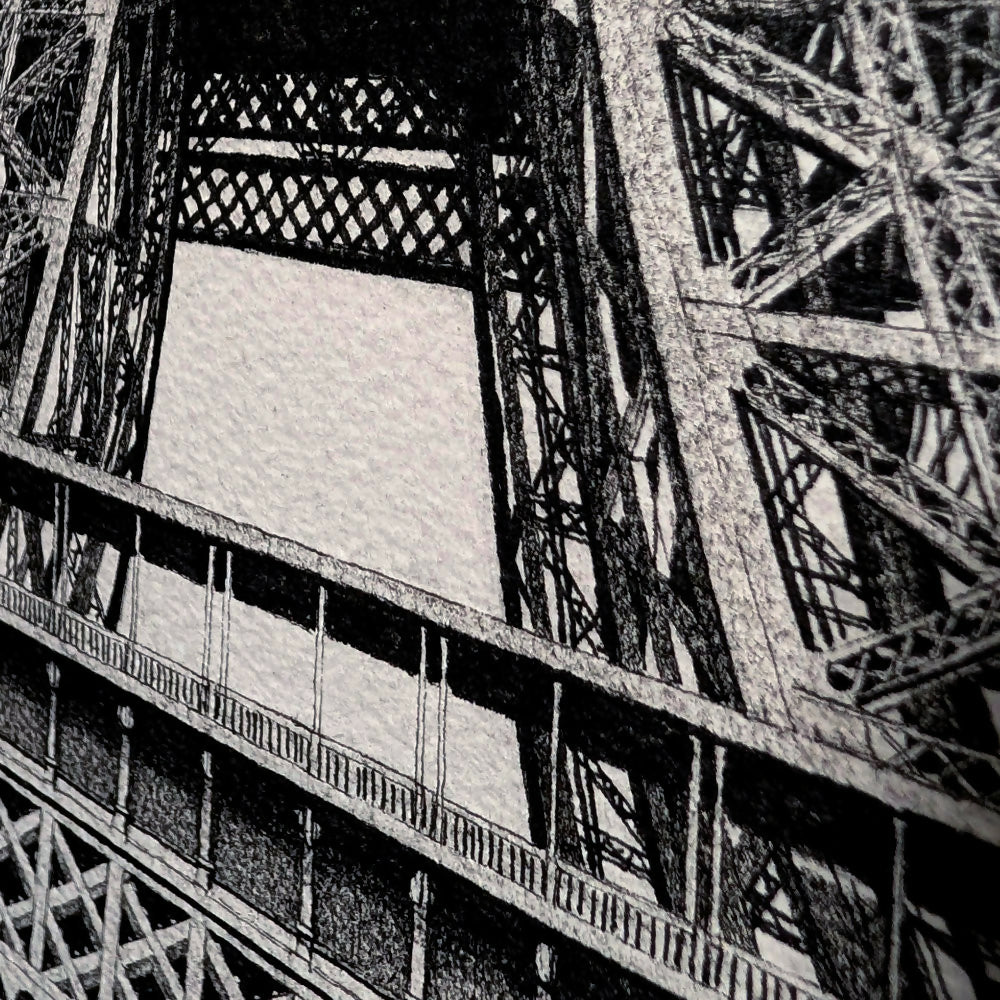 Travelling with Ink: Eiffel Tower (Paris)