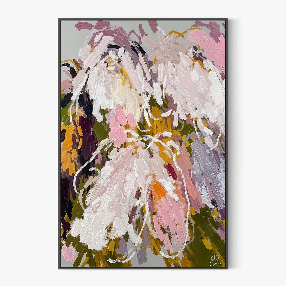 Vibrant Abstract Blooms-by-Edie-wall-art-print-canvas-poster-framed-Gioia