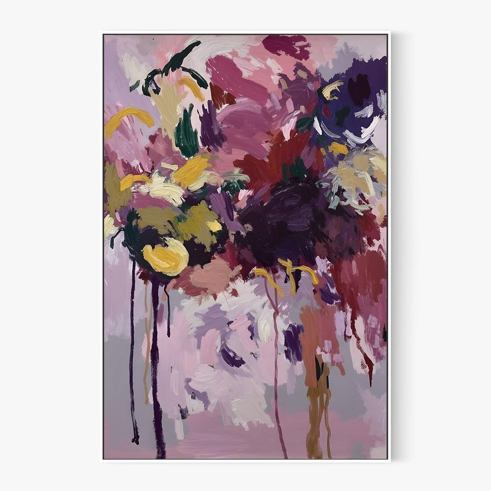 Vibrant Abstract Blooms-by-Edie-wall-art-print-canvas-poster-framed-Gioia
