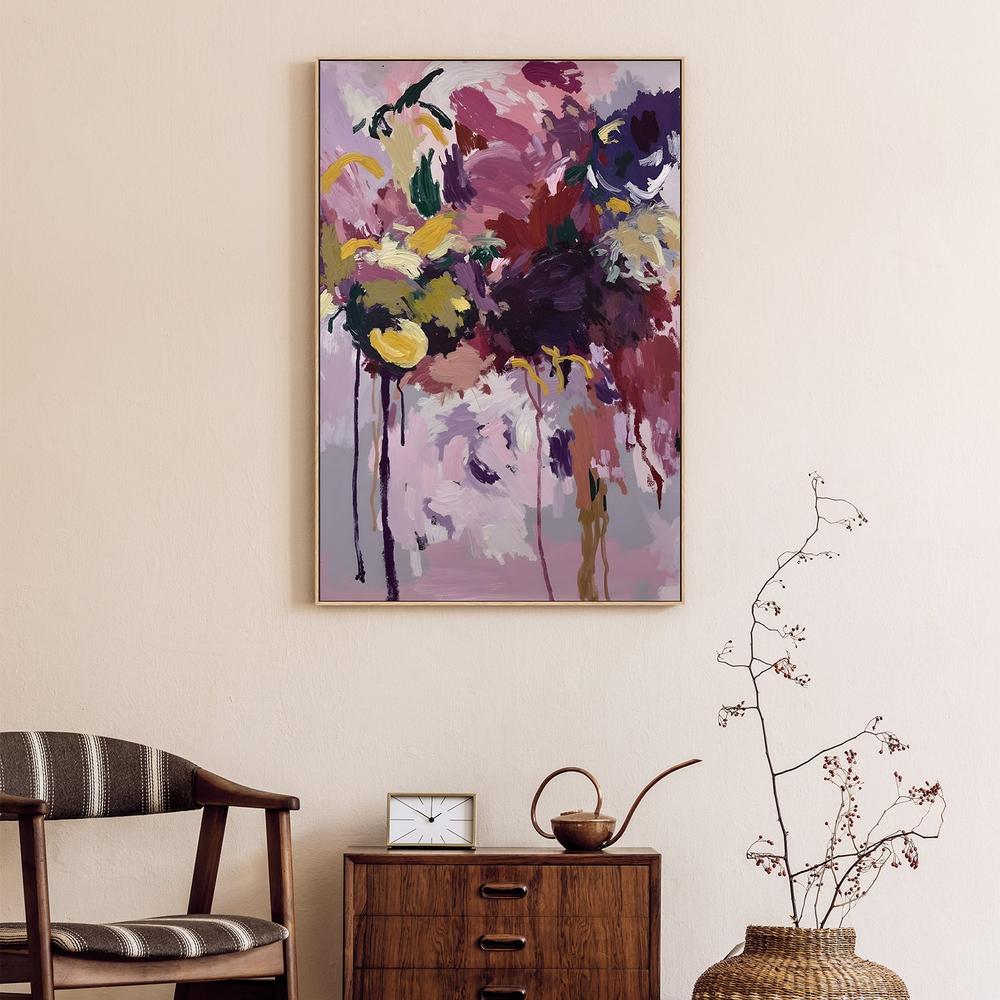 Vibrant Abstract Blooms-by-Edie-wall-art-print-canvas-poster-framed-Gioia