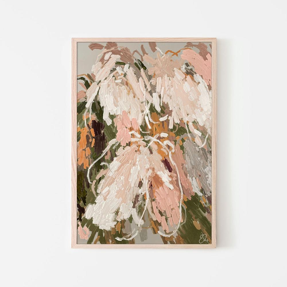 Vibrant Abstract Blooms, Style B-by-Edie-wall-art-print-canvas-poster-framed-Gioia