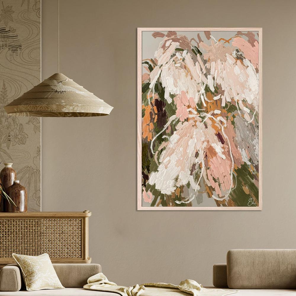 Vibrant Abstract Blooms, Style B-by-Edie-wall-art-print-canvas-poster-framed-Gioia