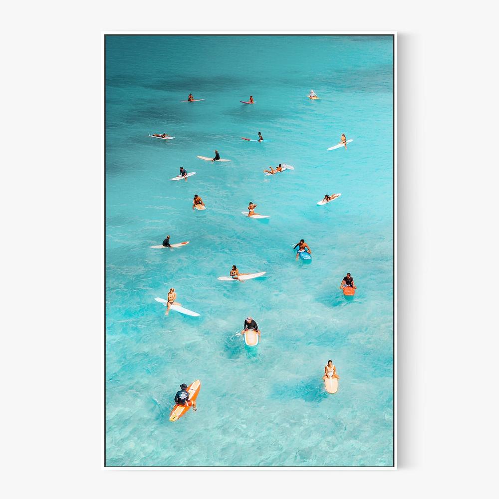 Waiting For Waves-by-Gal Pittel-wall-art-print-canvas-poster-framed-Gioia