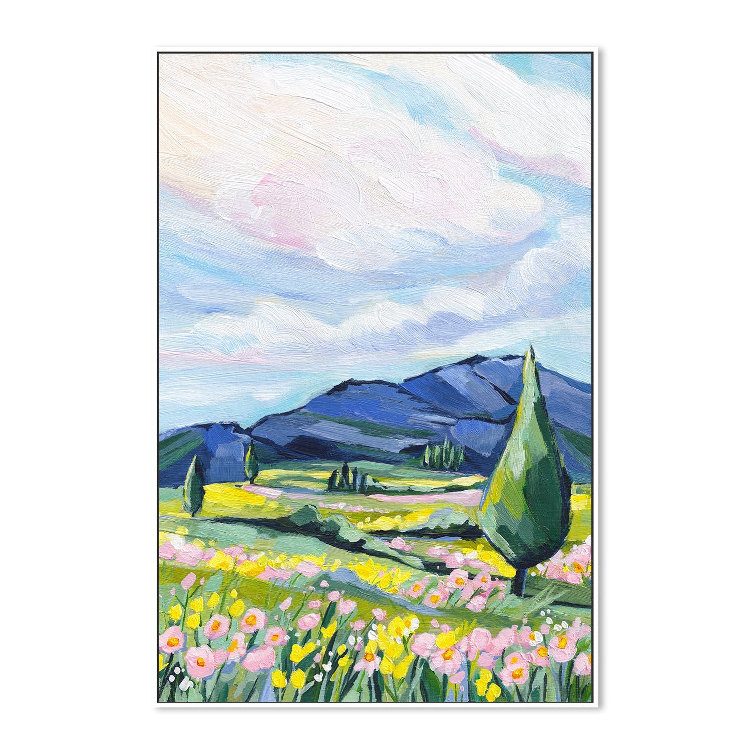 wall-art-print-canvas-poster-framed-A Day In The Countryside , By Lia Nell-5