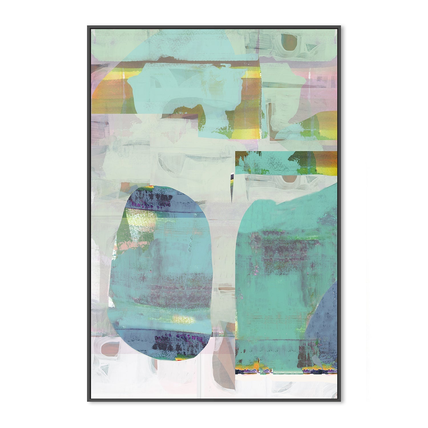 wall-art-print-canvas-poster-framed-A Electric Love, Style B, By Cartissi , By cartissi , By cartissi-3