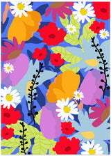 wall-art-print-canvas-poster-framed-A Floral Odyssey , By Rafaela Mascaro-1